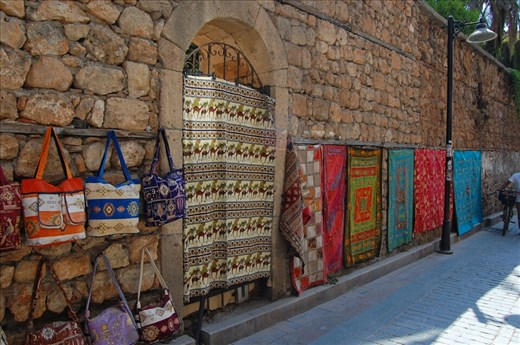 Alley near hotel in Antalya