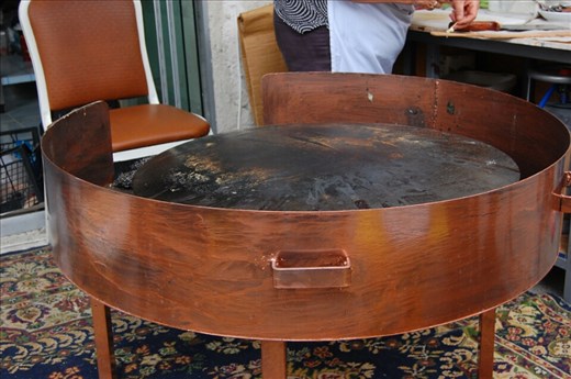 Hot plate for Gozleme