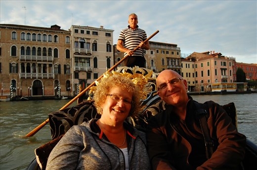 Celeste and I on gondola ride