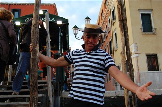 Our gondolier