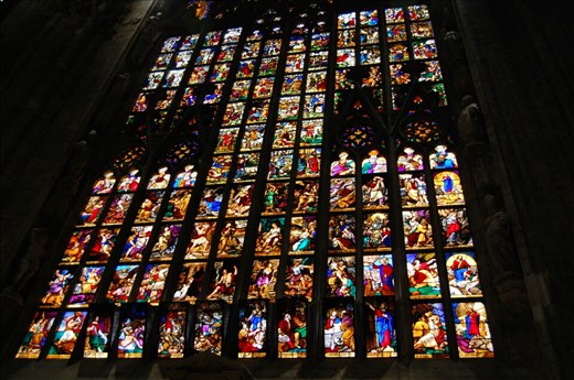 Duomo windows Milan