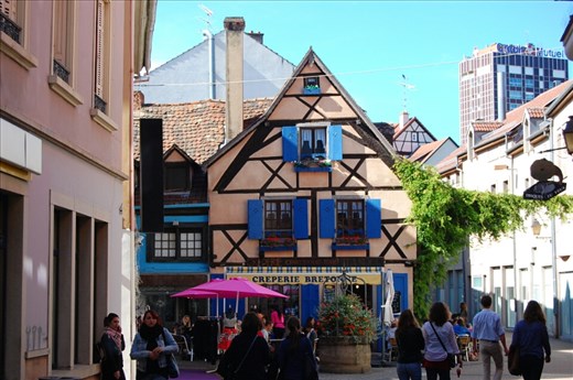 Old town square Mulhouse