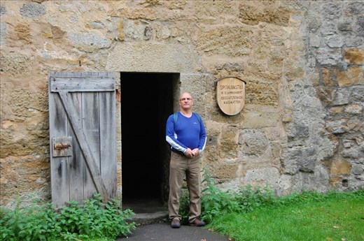 Me at base of a turret