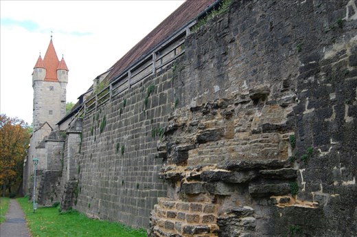 Part of the wall Rothenburg