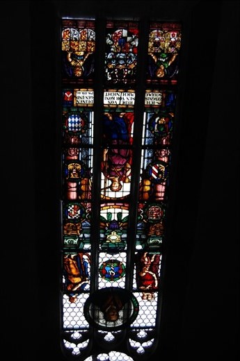 Windows St Jacobs Rothenburg