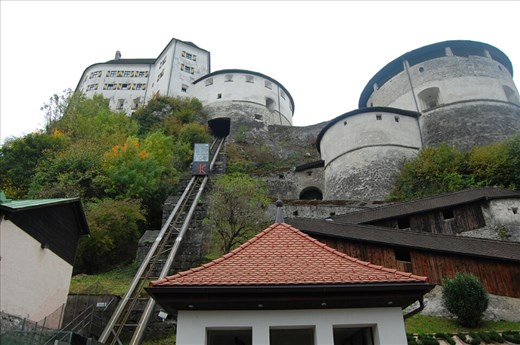 Cable car to Kufstein Fortress