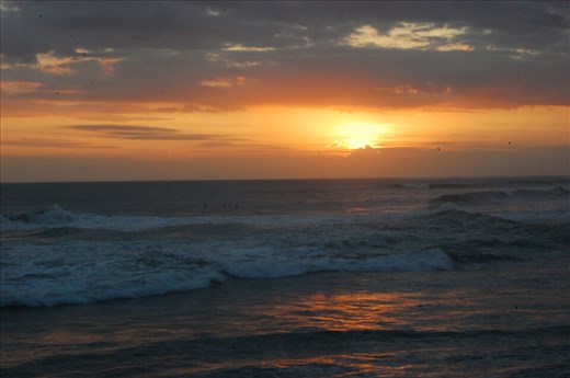 Sunset over Echo Beach