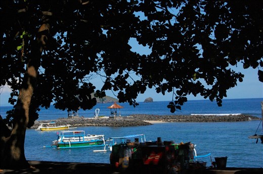 View from one of the pools