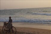 Working the sands of Candolim Beach, Goa selling a must try cup of Chai.: by planejanetravels, Views[325]