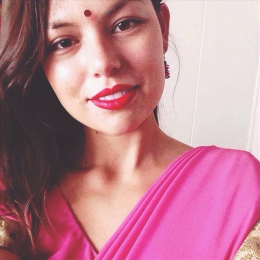 Bangalore, India after receiving my yoga teacher's training certificate.