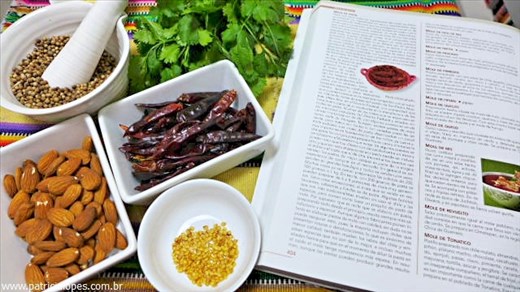 Checking every detail in the cookbook.