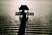 Too perfect, Bacalar a lagoon so magical, so perfect you feel in heaven.: by pompa, Views[455]
