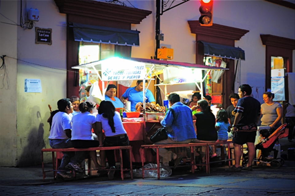 Mexican tacos is the main dish in mexico, tortilla with anything is a taco.