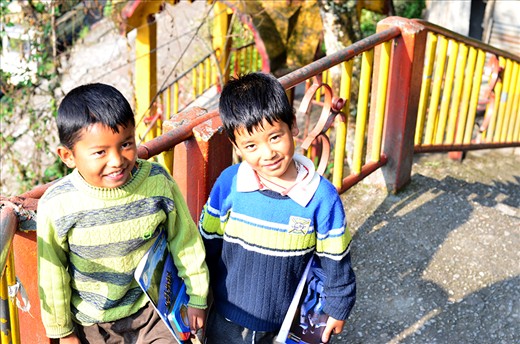 Future of mankind going to school to build a future.