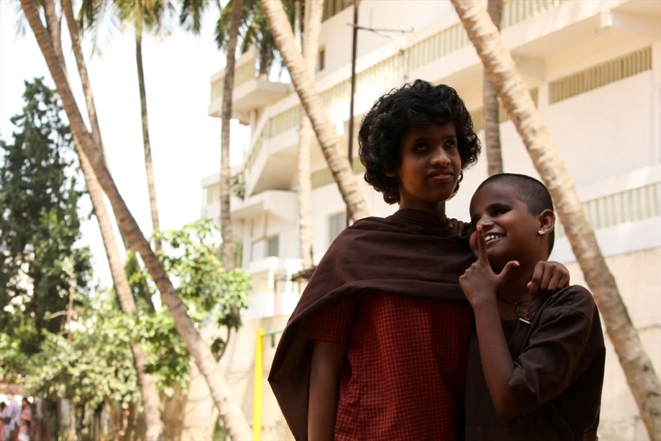 Kids spending time with each other.