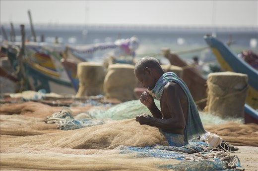 Skilled - Mari has been netting more than 38 years