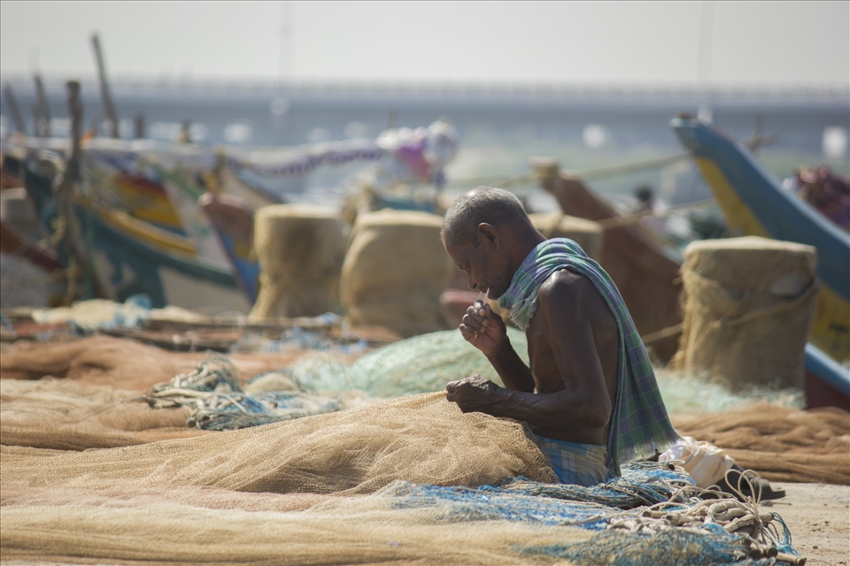 Skilled - Mari has been netting more than 38 years