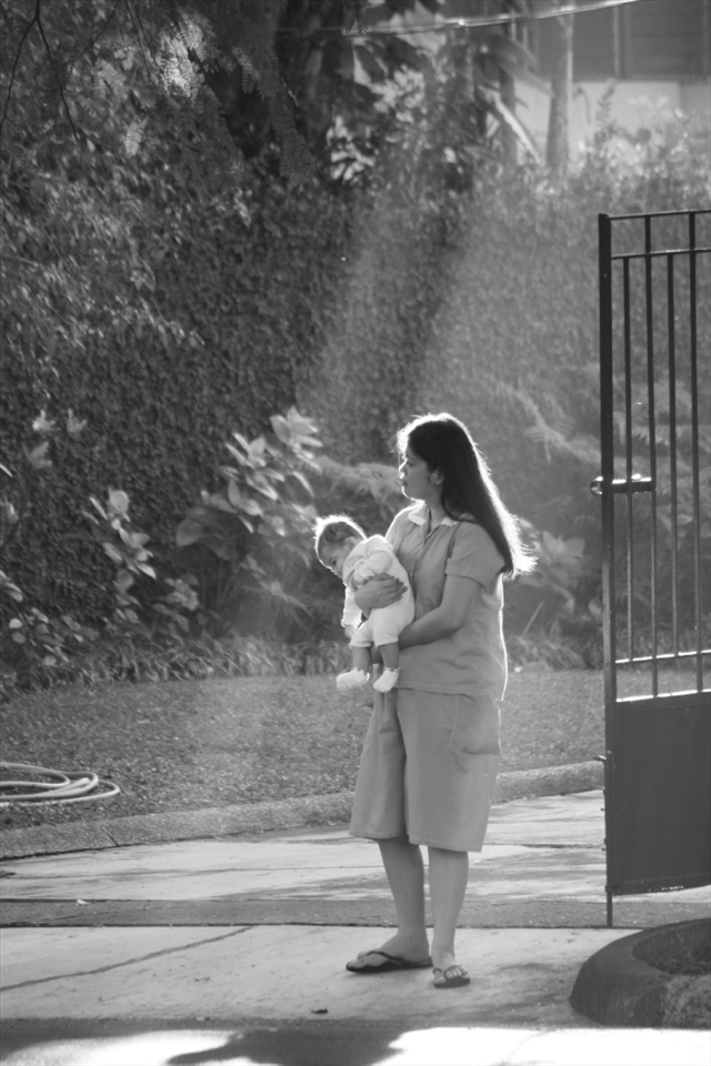 Morning dew for the baby