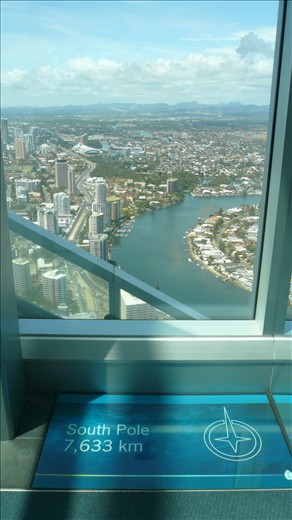 home is twice as far as the south pole!!