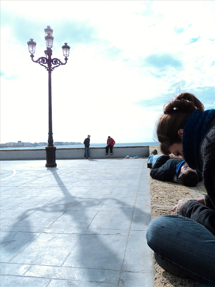 The next day... Rest at the seaside