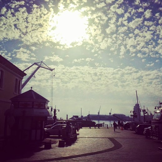 Water front sunny mornings