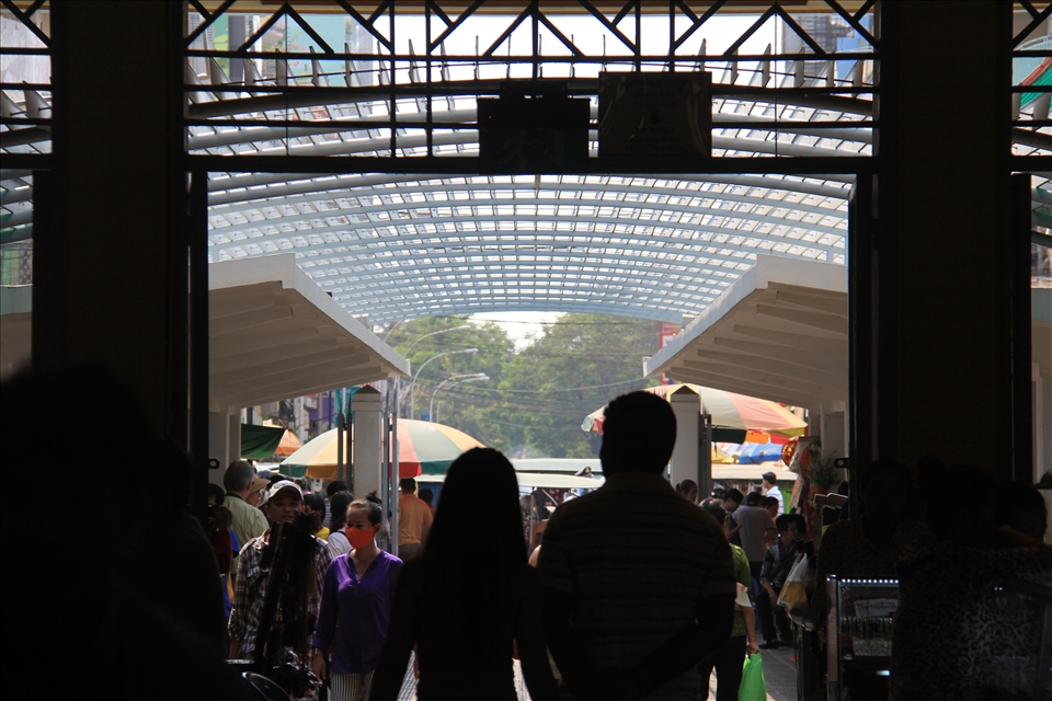 Outside view from the inside