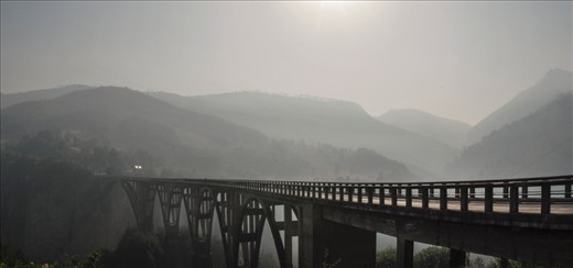 Just south of Pljevlja is the Đurđevića Tara Bridge, a famous bridge spanning the Tara river. The Tara river canyon is the largest in Europe and the second largest in the world. White water rafting on the crystal clear waters below is already a popular activity, as is bungee jumping from the bridge. Shot during a summer forest fire, the beautiful bridge represents the massive potential for Pljevlja to use its natural resources in a different way - for sustainable eco-tourism.