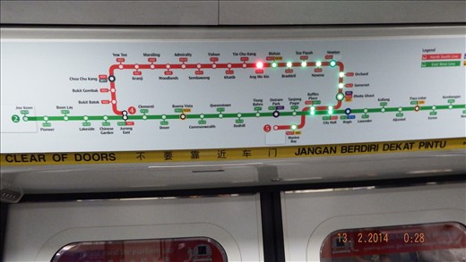 singapore metro have three language spoken , which city in europe or in state can do that ?