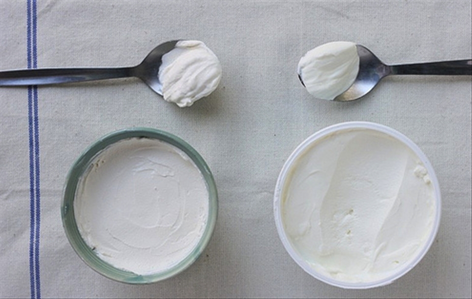 Homemade mascarpone against store vs Italian