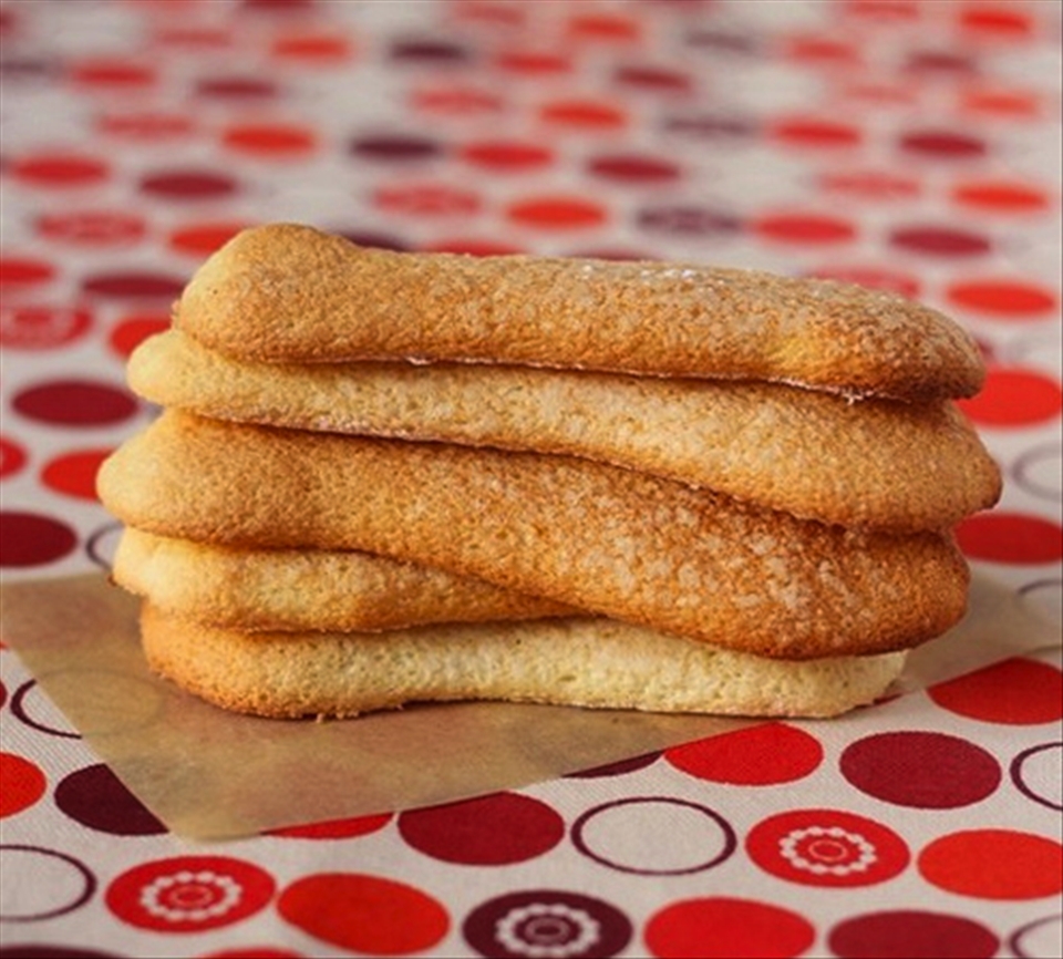 Homemade lady finger biscuits