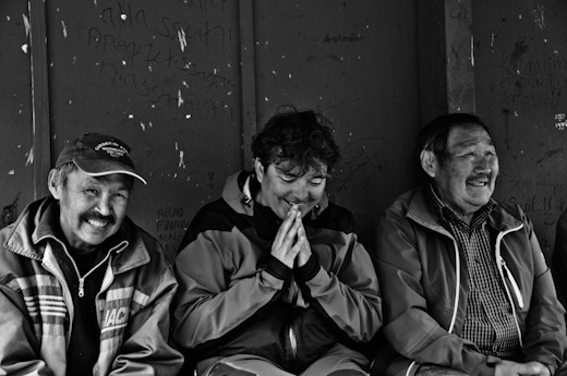 My friend Fernando, after a 15 days stay, looks like them. Visitors and inhabita