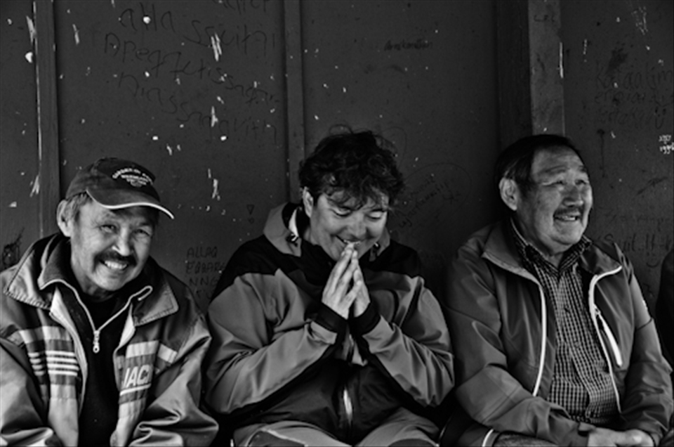 My friend Fernando, after a 15 days stay, looks like them. Visitors and inhabita