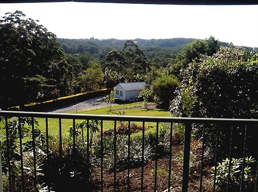 Smokey haze persists from North Shore burn off (Great Sandy National Park)