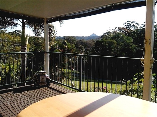 A few days later from our back deck.  Still a bit of haze in the air.