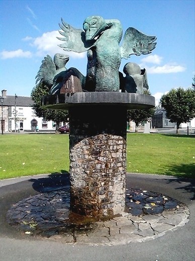An Irish fountain!