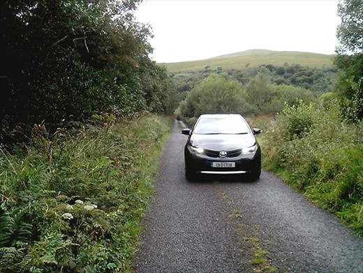 Driving up to the Pass