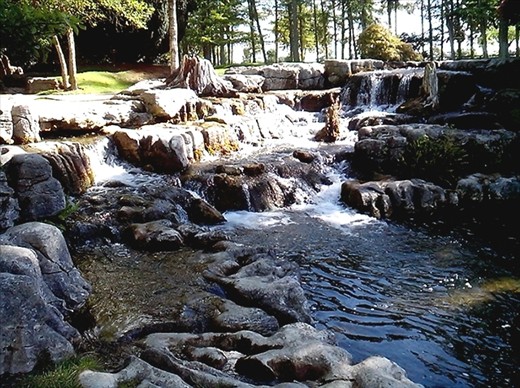 Natural spring St Fiachra's garden
