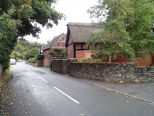 Church Stratton.  A cute wee town.