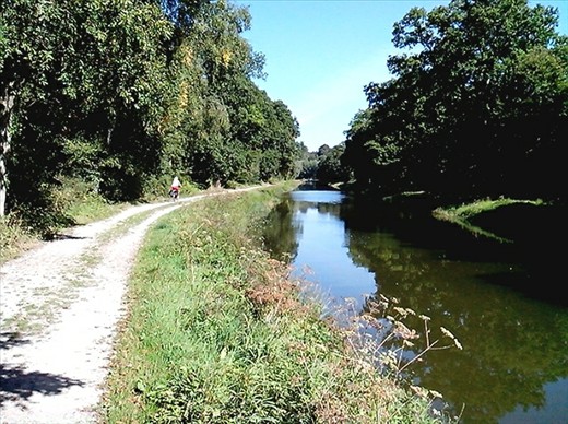 Tow path by canal.  179 miles of path to explore near here.