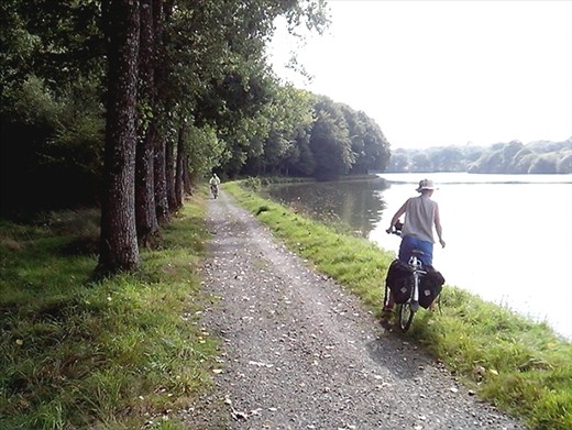 The canal became a Lake.