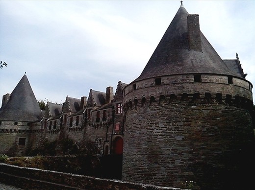Rohan castle Pontivy.  An elderly man passing by said it was still lived in.
