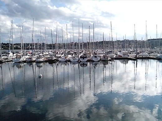The boat harbour Plomanac'h