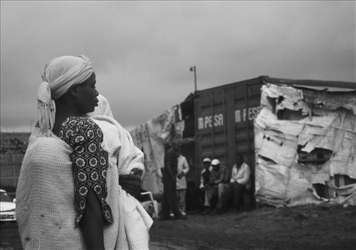 Mother and child on their way to the AIDS clinic I worked in.