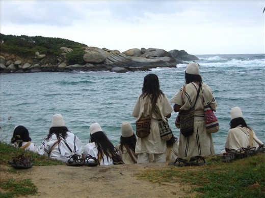 3)	Wake up call?:
I reckon this photo was one of my wake up call following my dream and one day be part of NATGEO team Because this time was the first time I met with NATGEO team.  This was in Colombia –Tayrona  jan.’08. NATGEO team was there making a documentary about Coguis natives. I did spend the whole watching then the way doing it. it was great and realized how happy I would be doing it .hard work , seem wasn’t  easy walking through mountains  but when u love it ,it’s make easier.
