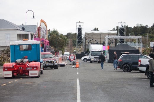 The preparations for the city's celebrations