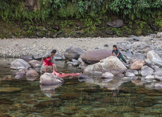 This is not the traditional way of fishing of them. But it was fun