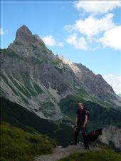 Hilda and I with Zimba in the background: by rachelsimonanddog, Views[386]