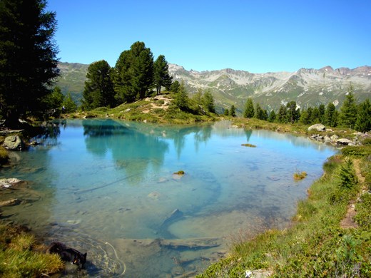 Lake Bergli in Ischgl
