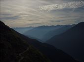 The view from the Kaiserjoch Hut on the morning of day two of the Eagle's Trail walk: by rachelsimonanddog, Views[380]