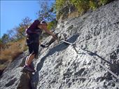 Rachel on a via ferrata near Arco: by rachelsimonanddog, Views[262]